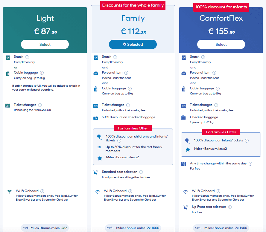 Aegean Family Offer Screenshot 2026