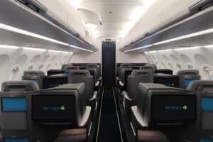 Aer LIngus a321xlr business cabin