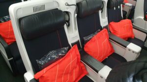 Air France Premium Economy middle seats