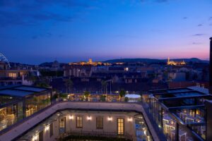 Aria Hotel Budapest Rooftop View