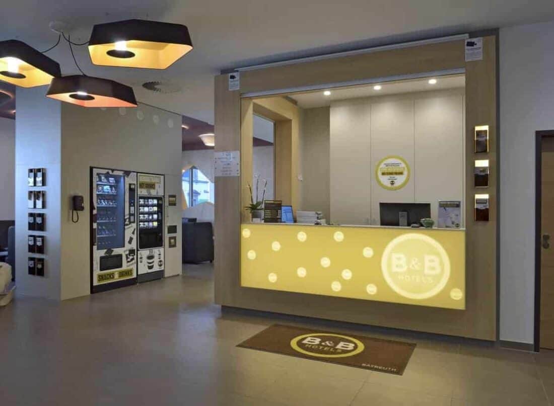 B&B Hotel Bayreuth Rezeption