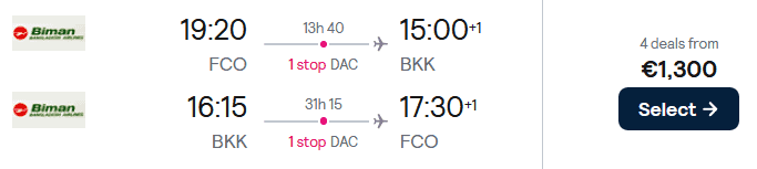 BG FCO BKK C 1300