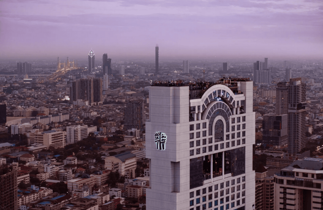 Banyan Tree Bangkok Outside View