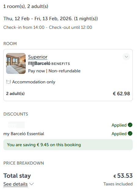 Barcelo Discountb