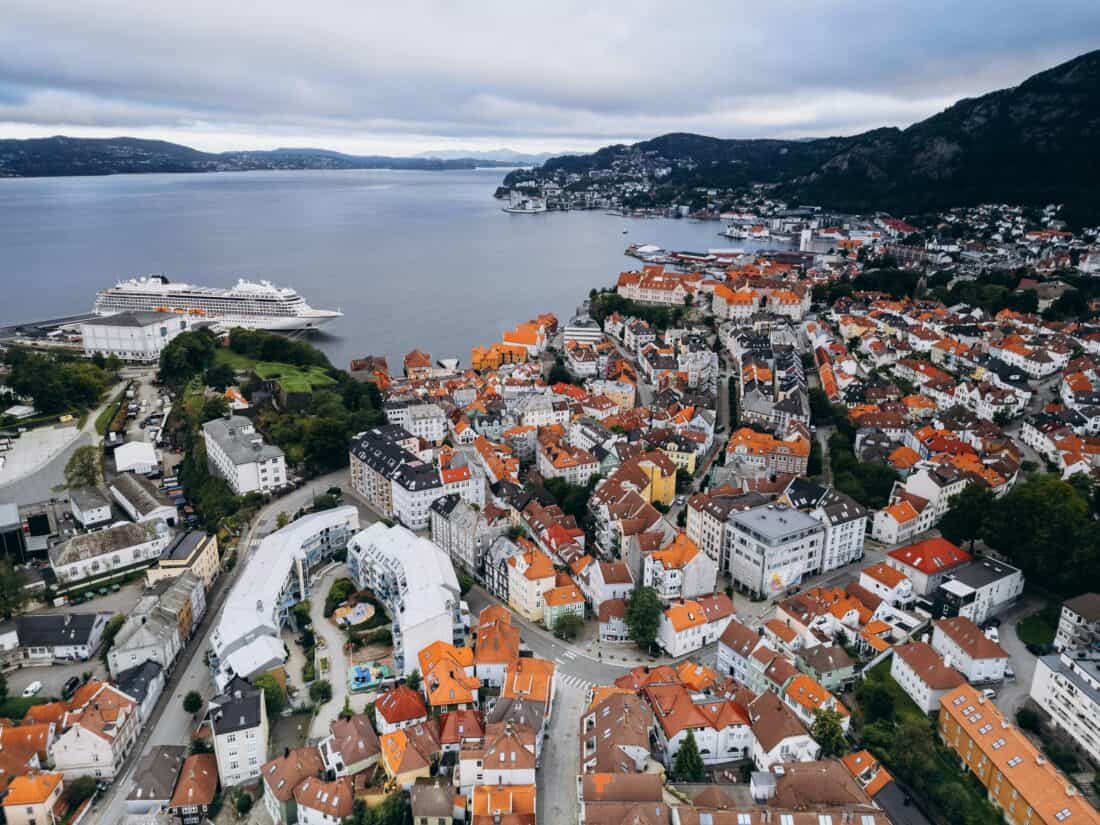 Bergen from Above