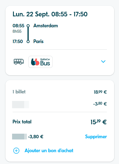 Blabla Bus Discount
