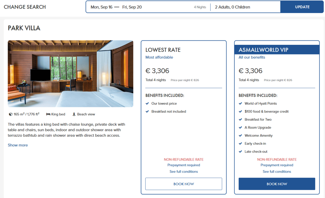 Book a Luxury Room at Park Hyatt Maldives Hadahaa ASMALLWORLD Collection — Mozilla Firefox 2024 07 29 11.05.36