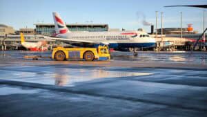 British Airways A319 in Hamburg