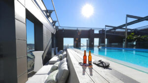 Clarion Hotel Post Gothenburg rooftop pool