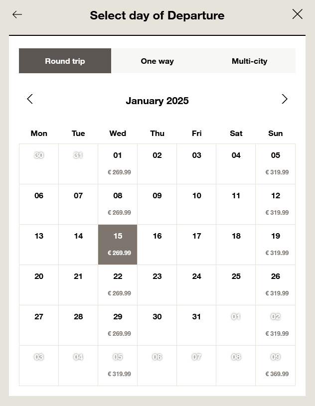 Condor Preview Calendar