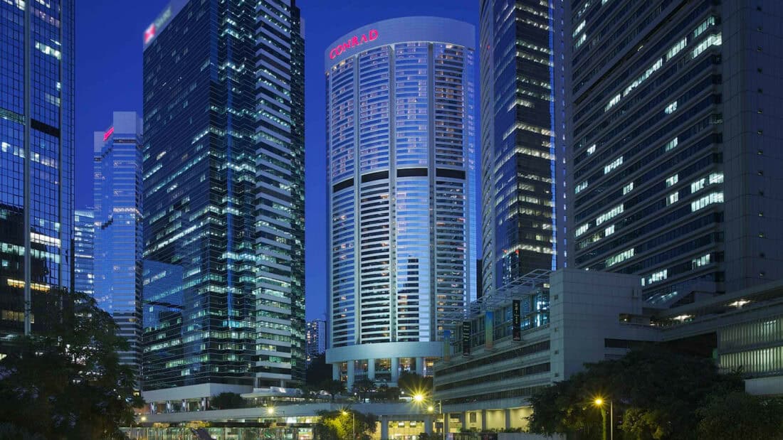 Conrad Hongkong Aussenansicht