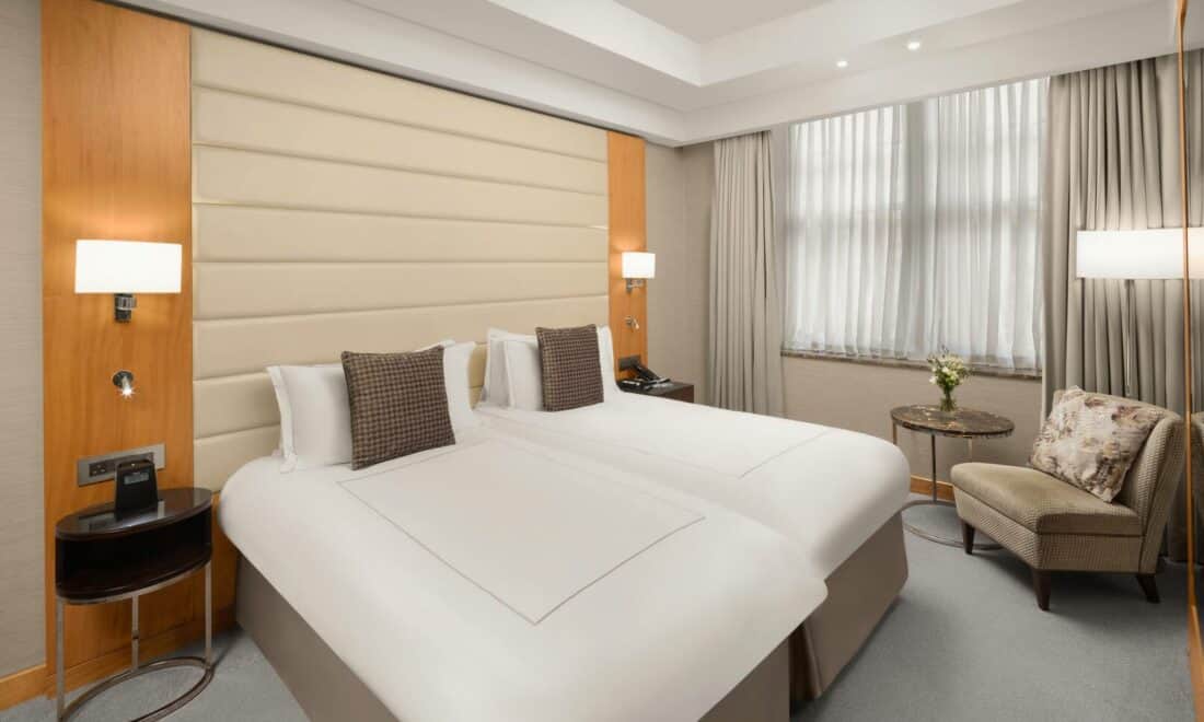 Conrad London St. James twin executive room 1