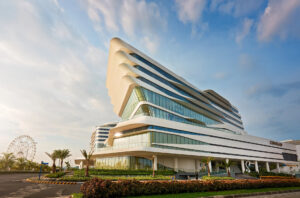 Conrad Manila Facade