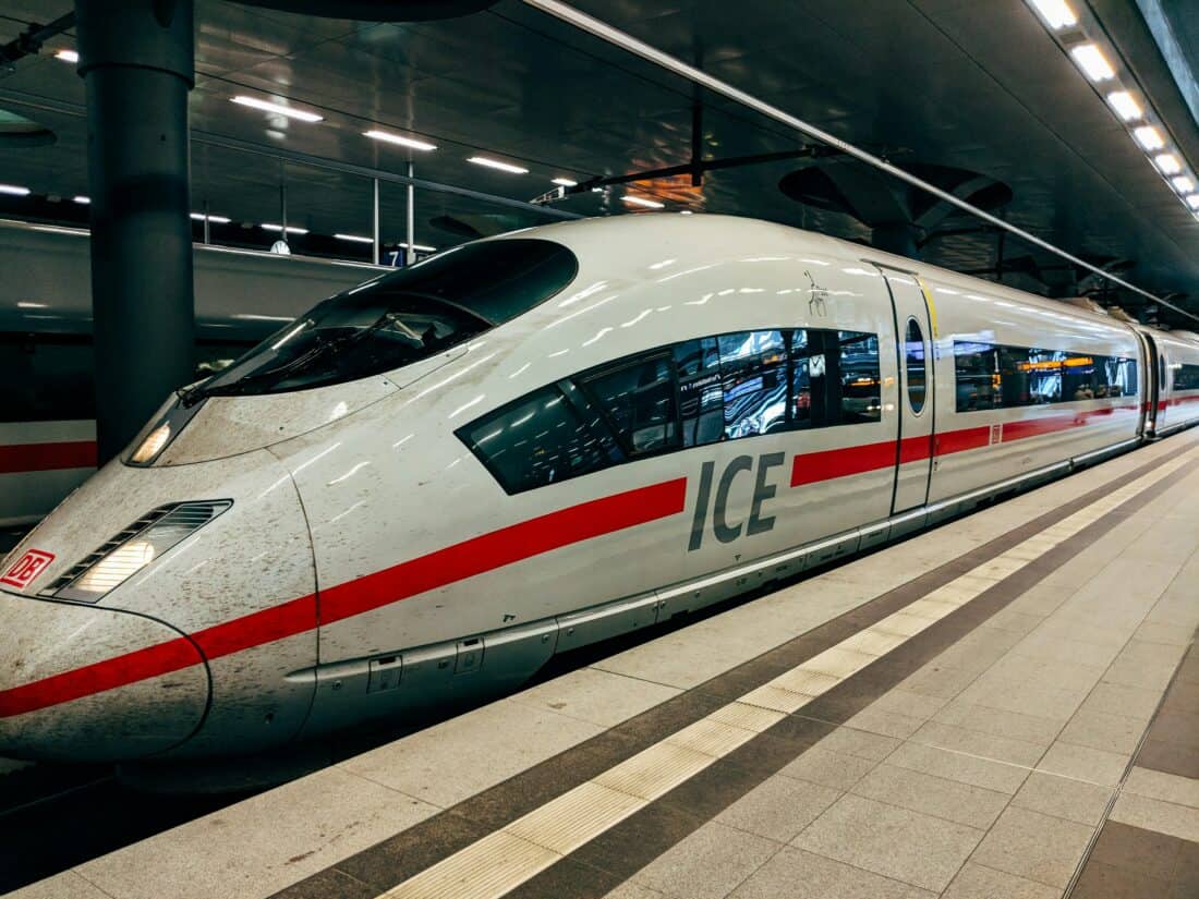 Deutsche Bahn ICE bullet train