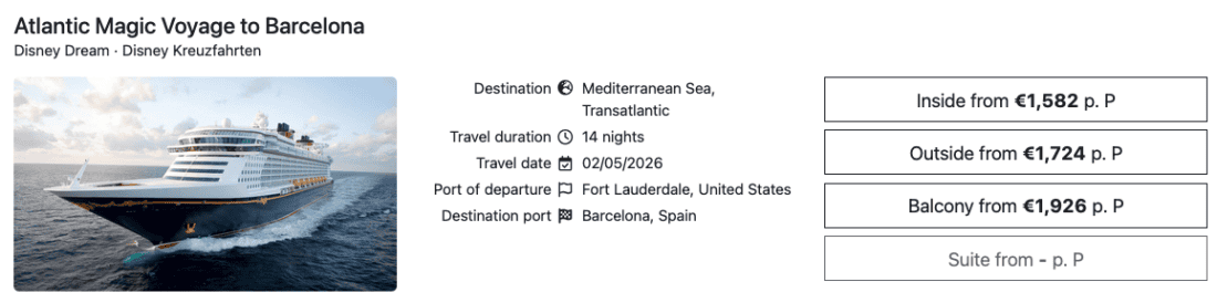 Disney Dream Crossing