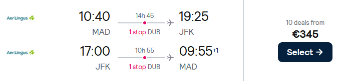 EI MAD JFK