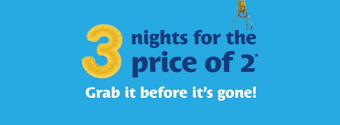 Enjoy 3 nights for the price of 2 Best Western Hotels