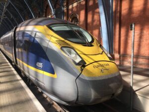 Eurostar Zug Saint Pancras Station