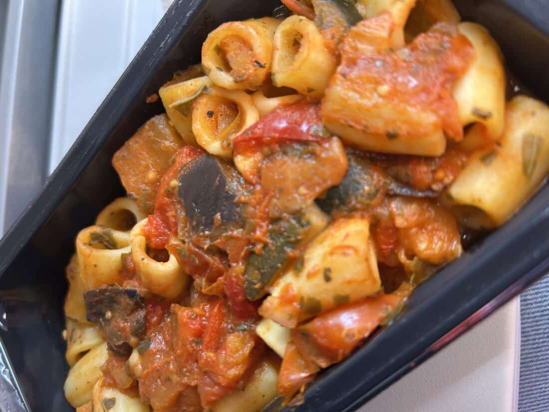 Eurowings Bizclass Pasta