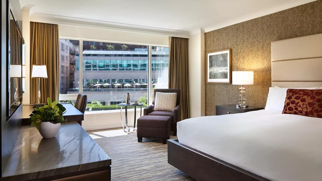 Fairmont Waterfront room