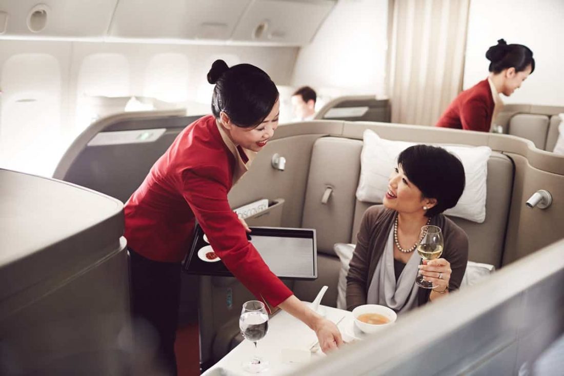 First Class Cathay Pacific