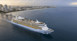Freedom of the Seas Leaving Miami