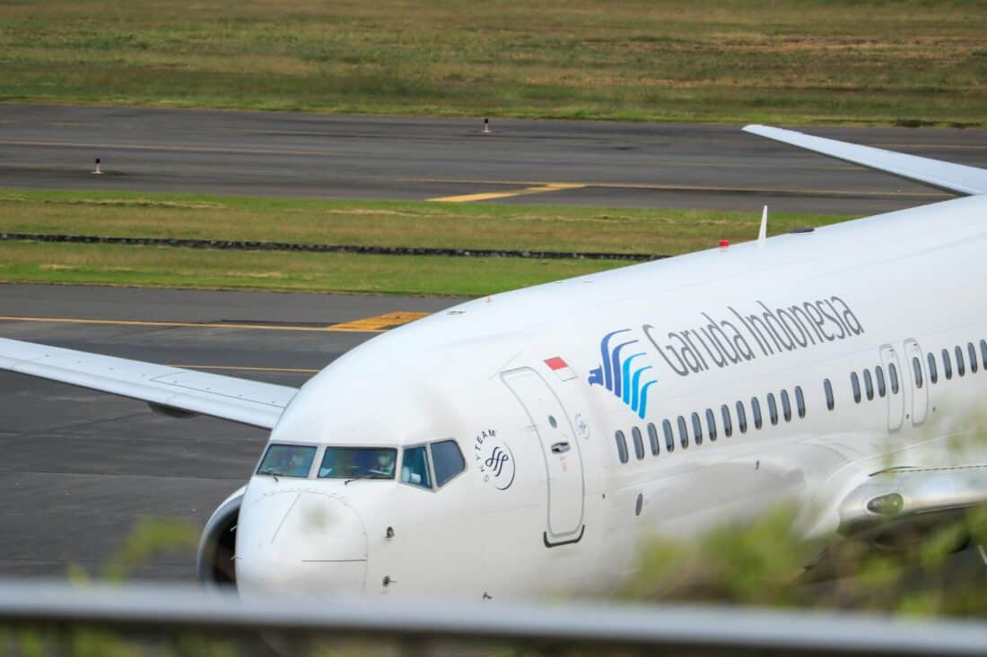 Garuda Indonesia plane