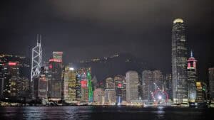 Hong Kong Skyline by night