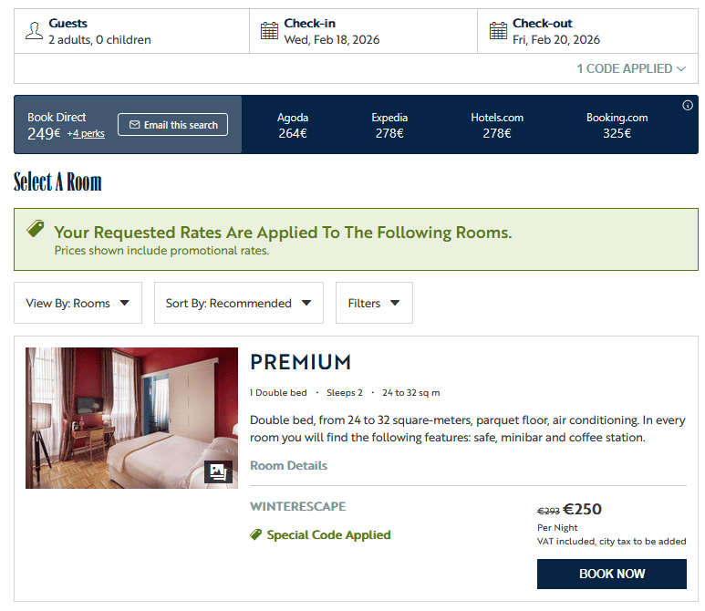 Hotel Number Nine Reservations Winter Escape