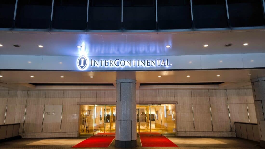 InterContinental Grand Yokohama Entrance