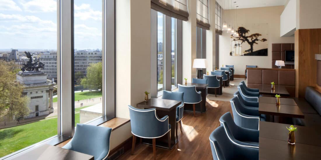InterContinental London Park Lane Lounge view