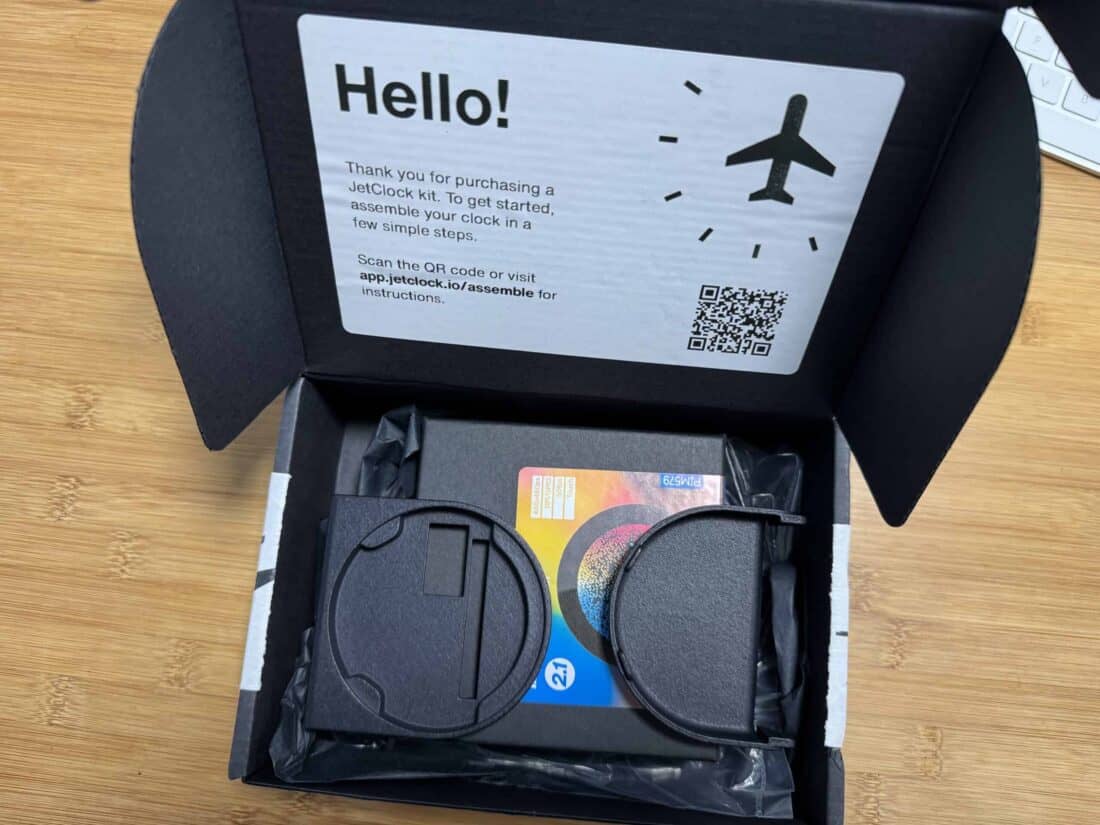 JetClock Verpackung