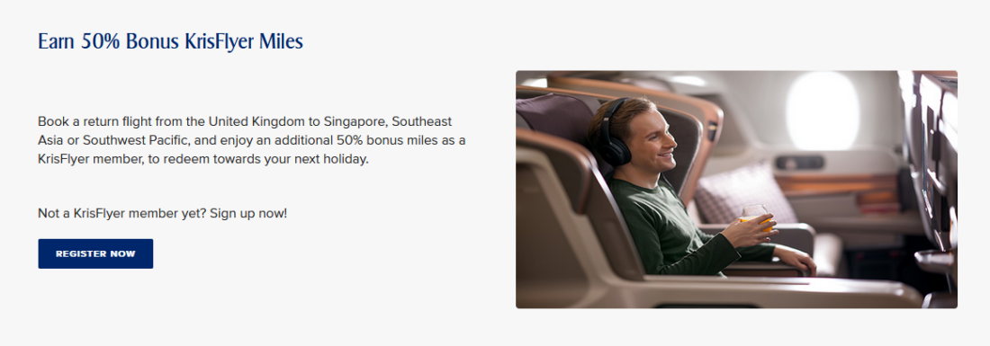 KrisFlyer 50 Bonus 2026