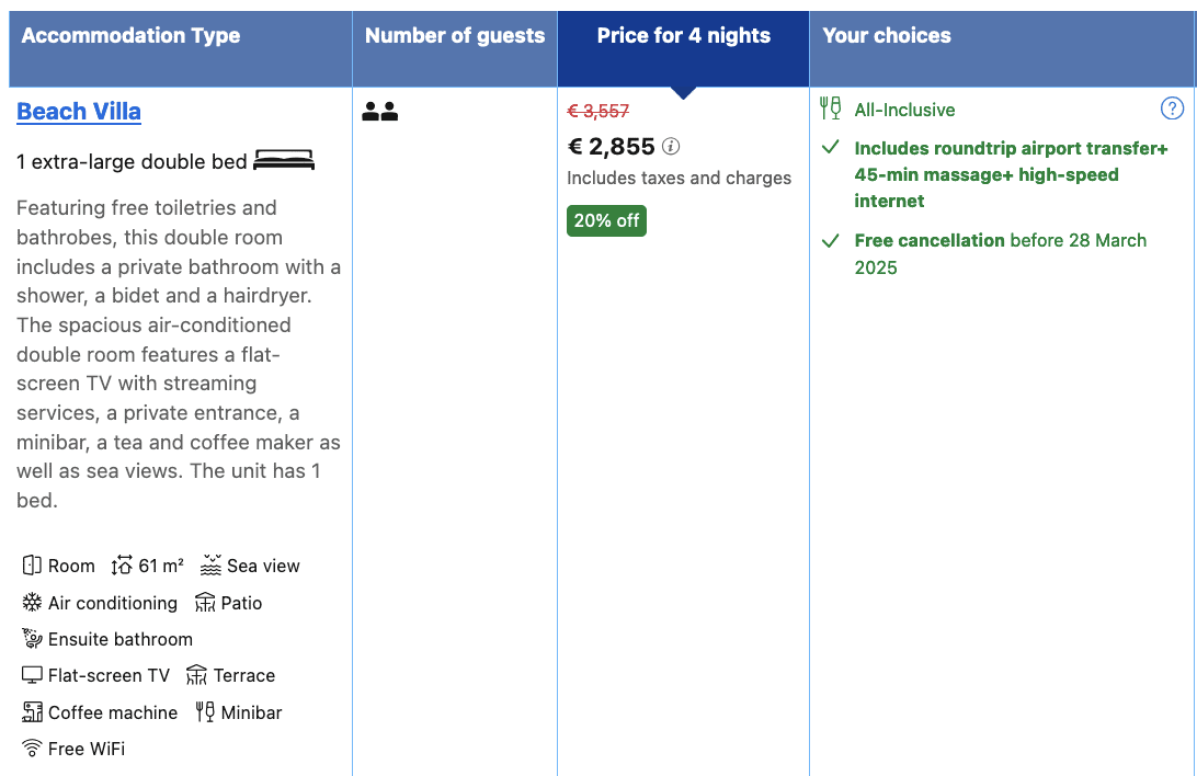 LE MLE booking 2