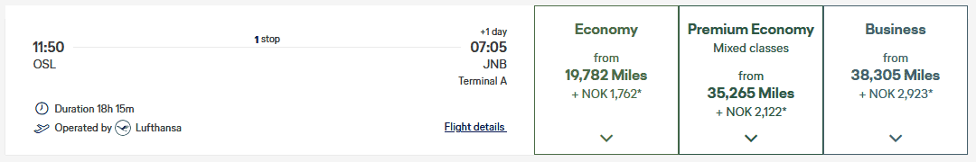 LH OSL JNB 38000