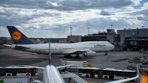 Lufthansa 747 in FRA