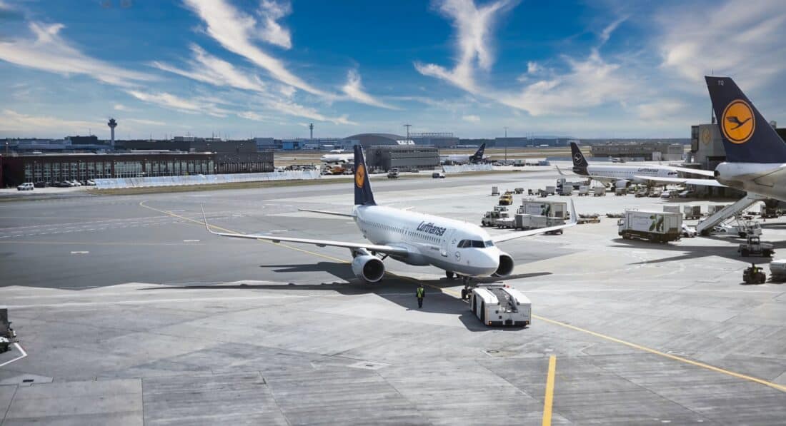 Lufthansa A320 pushback