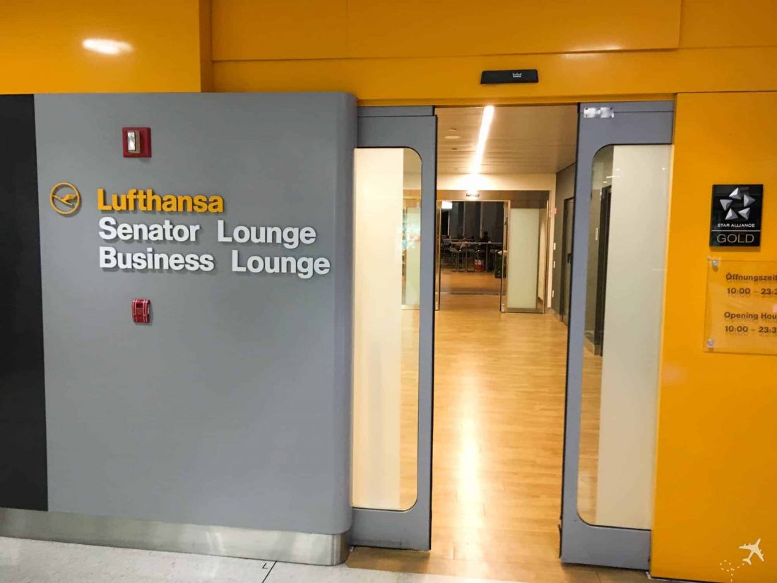 Lufthansa Lounge New York JFK Eingang