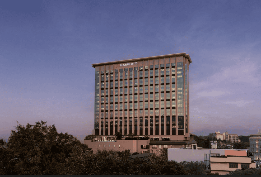 Marriott Chiang Mai Outside View Evening