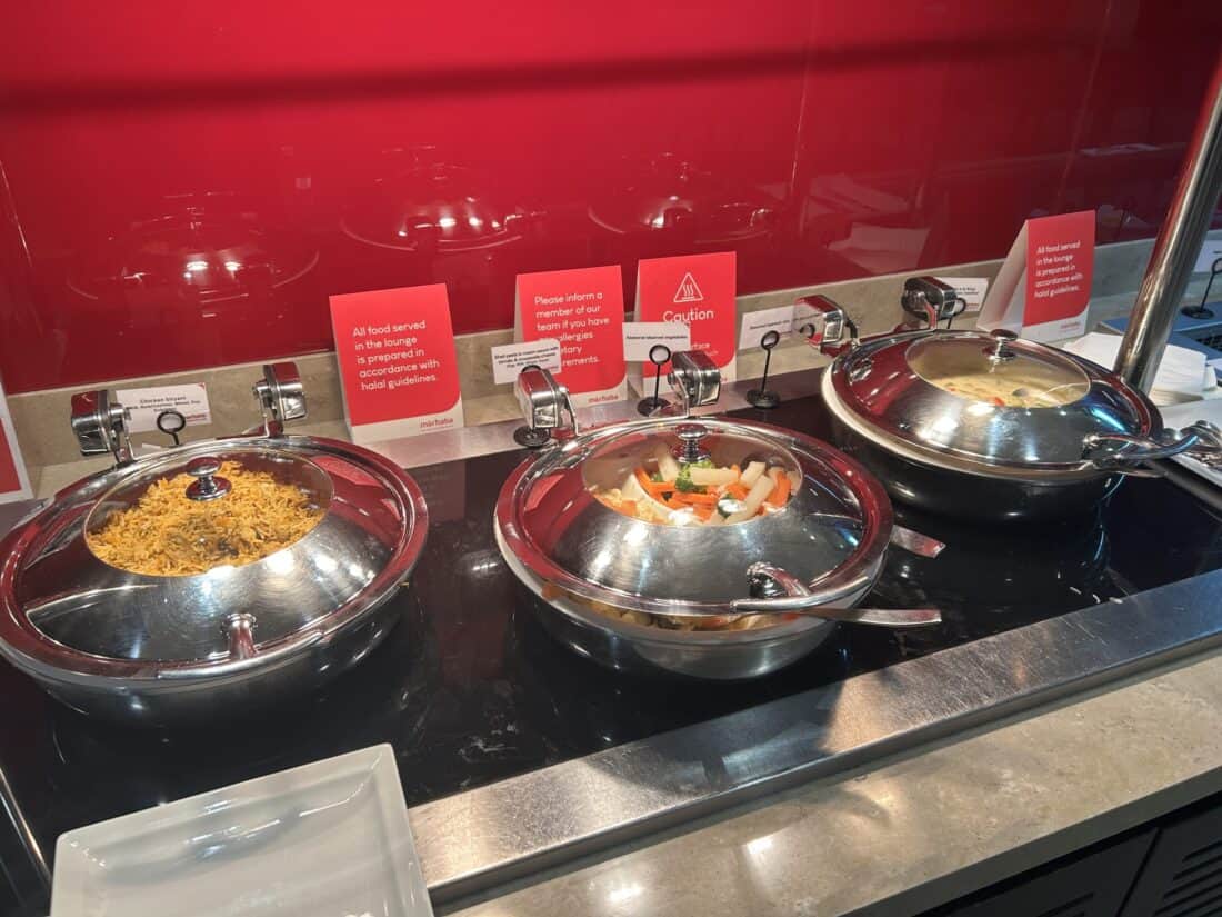 Merhaba Lounge Dubai DWC Warmes Essen