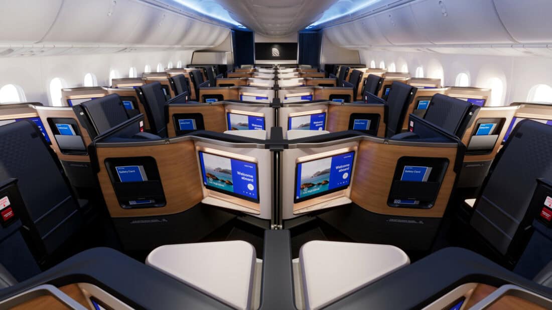 Neue United Polaris Business Class 787 9