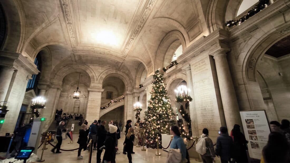 New York Public Library Lobby