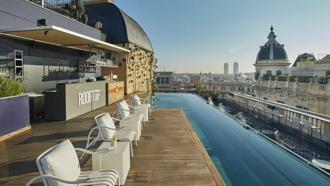 Ohla Barcelona rooftop