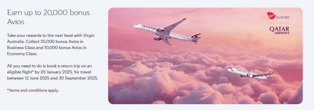 Our partnership with Virgin Australia Qatar Airways