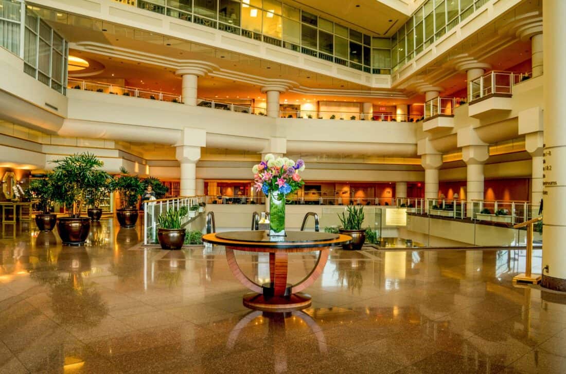 Pan Pacific Vancouver Lobby