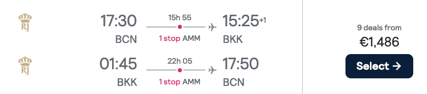 RJ BCN BKK C 2025
