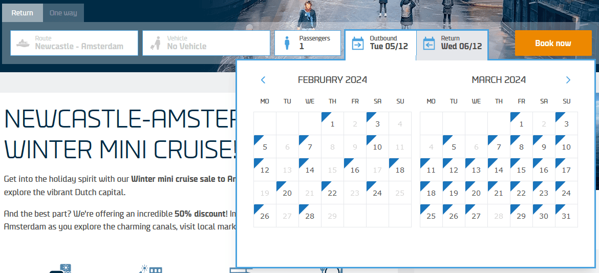 Redeem DFDS Coupon VC