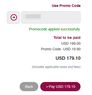 Redeem Plaza Premium Coupon IIIb