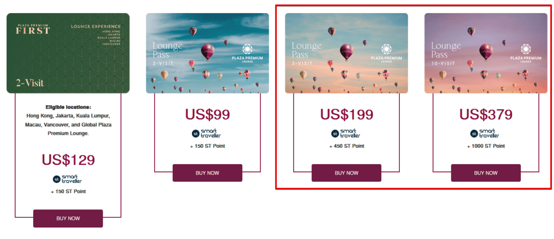 Redeem Plaza Premium Coupon IVb