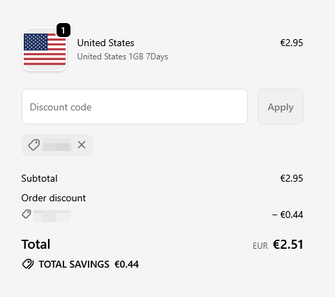 Redeem SIMBye Coupon II